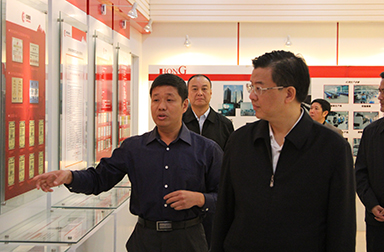 福建省委常委、省紀(jì)委書記倪岳峰調(diào)研虹潤(rùn)公司